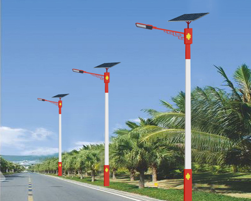 朗县民族特色路灯