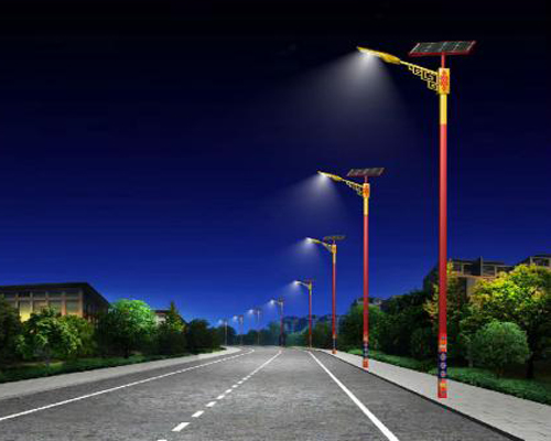 朗县民族特色路灯